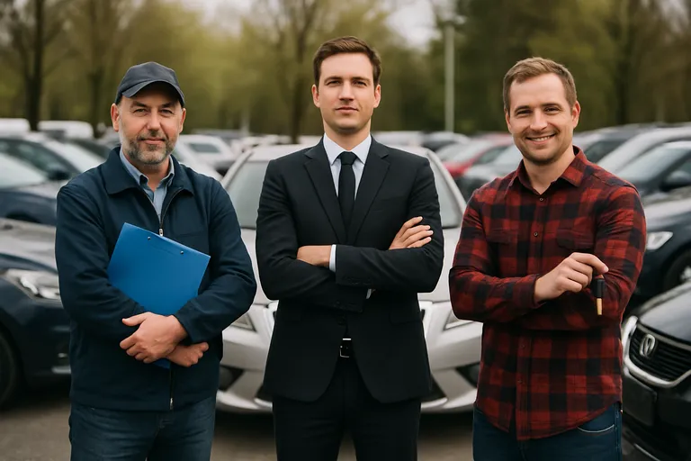 Verschillende soorten auto opkopers en hun specialisaties